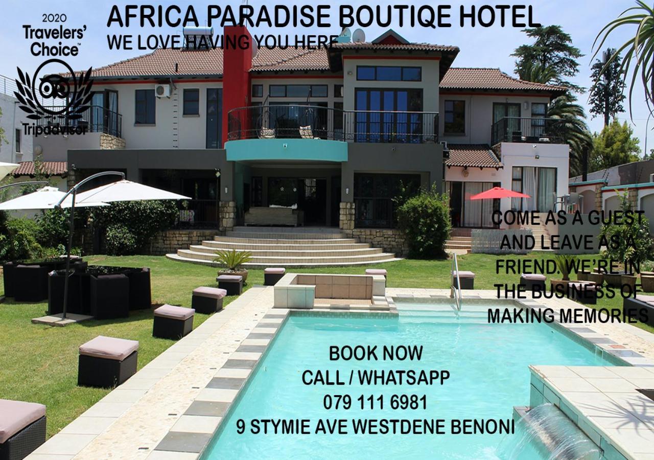 Africa Paradise - Or Tambo Airport Boutique Hotel Benoni Exterior foto